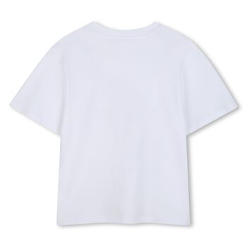 Girls White Bag T-Shirt