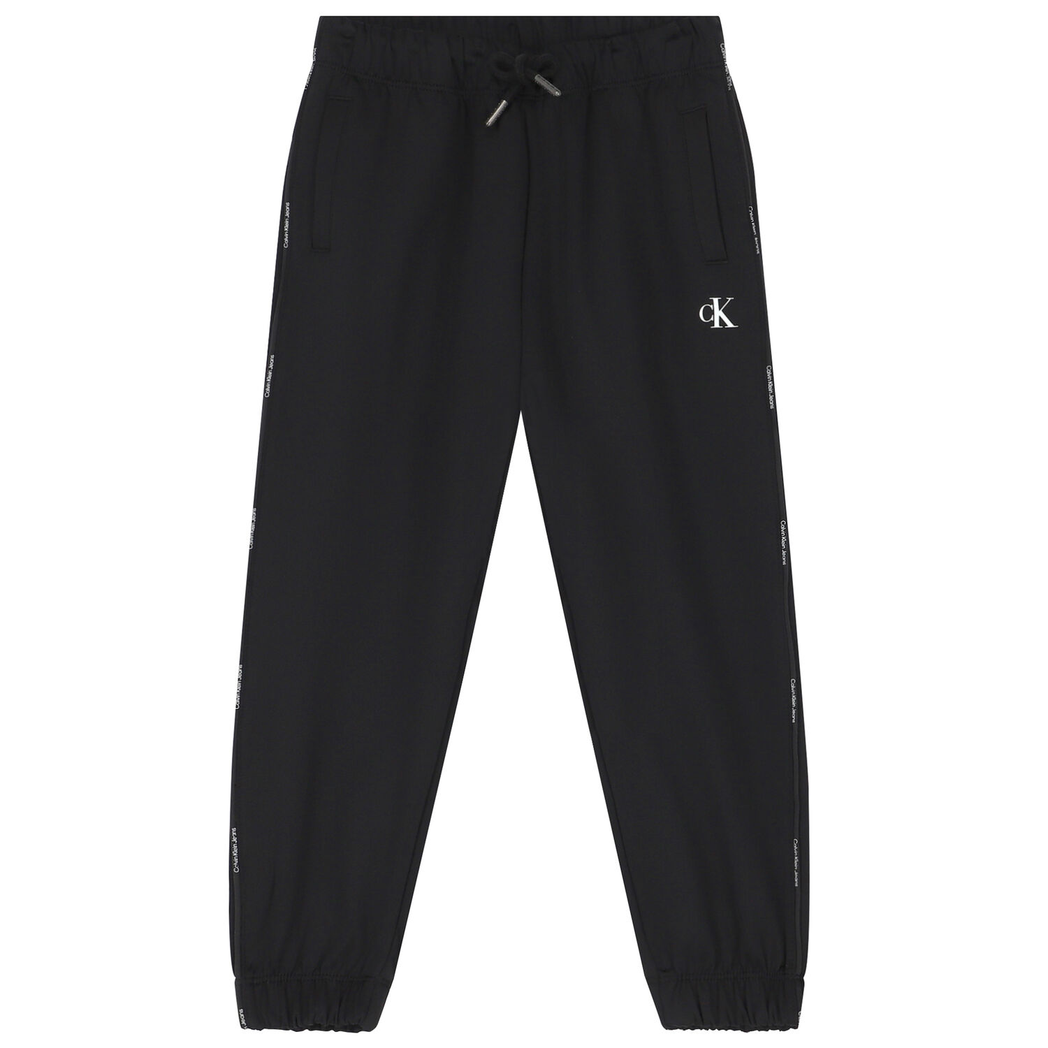 Girls Black Logo Tracksuit, 1, hi-res image number null
