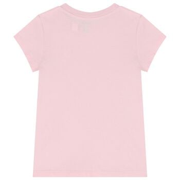 Girls Pink Logo T-Shirt
