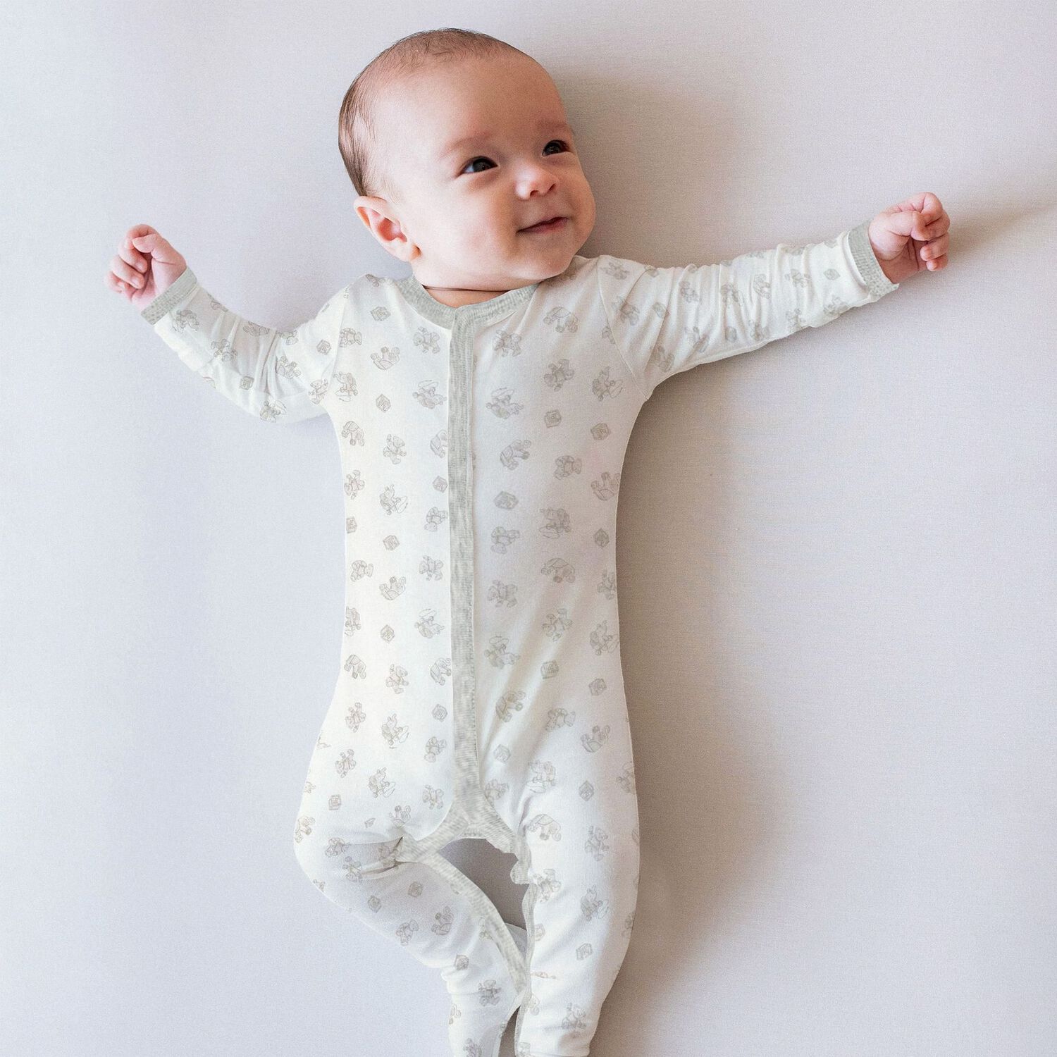 أفرول بشعار تيدي باللون الأبيض, 1, hi-res