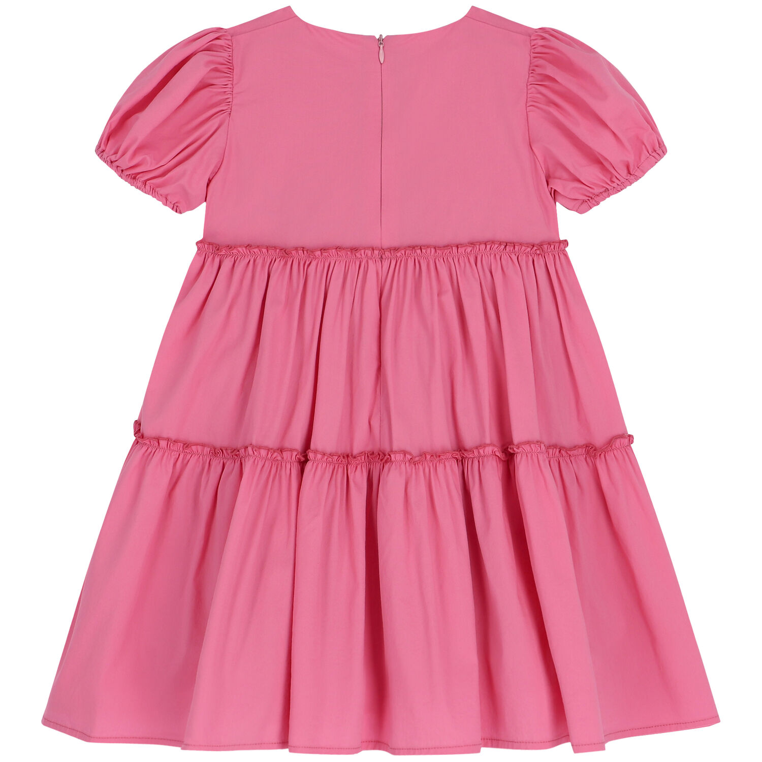 Girls Pink Tiered Dress, 2, hi-res image number null