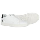White Logo Trainers, 2, hi-res
