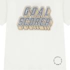 Boys White & Beige Shorts Set, 1, hi-res