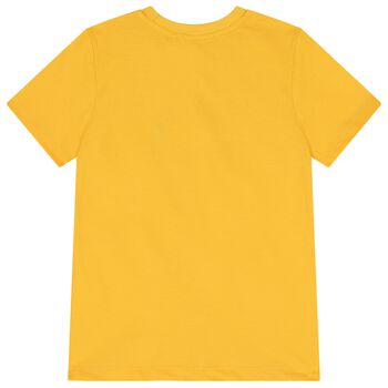 Boys Yellow Logo T-Shirt
