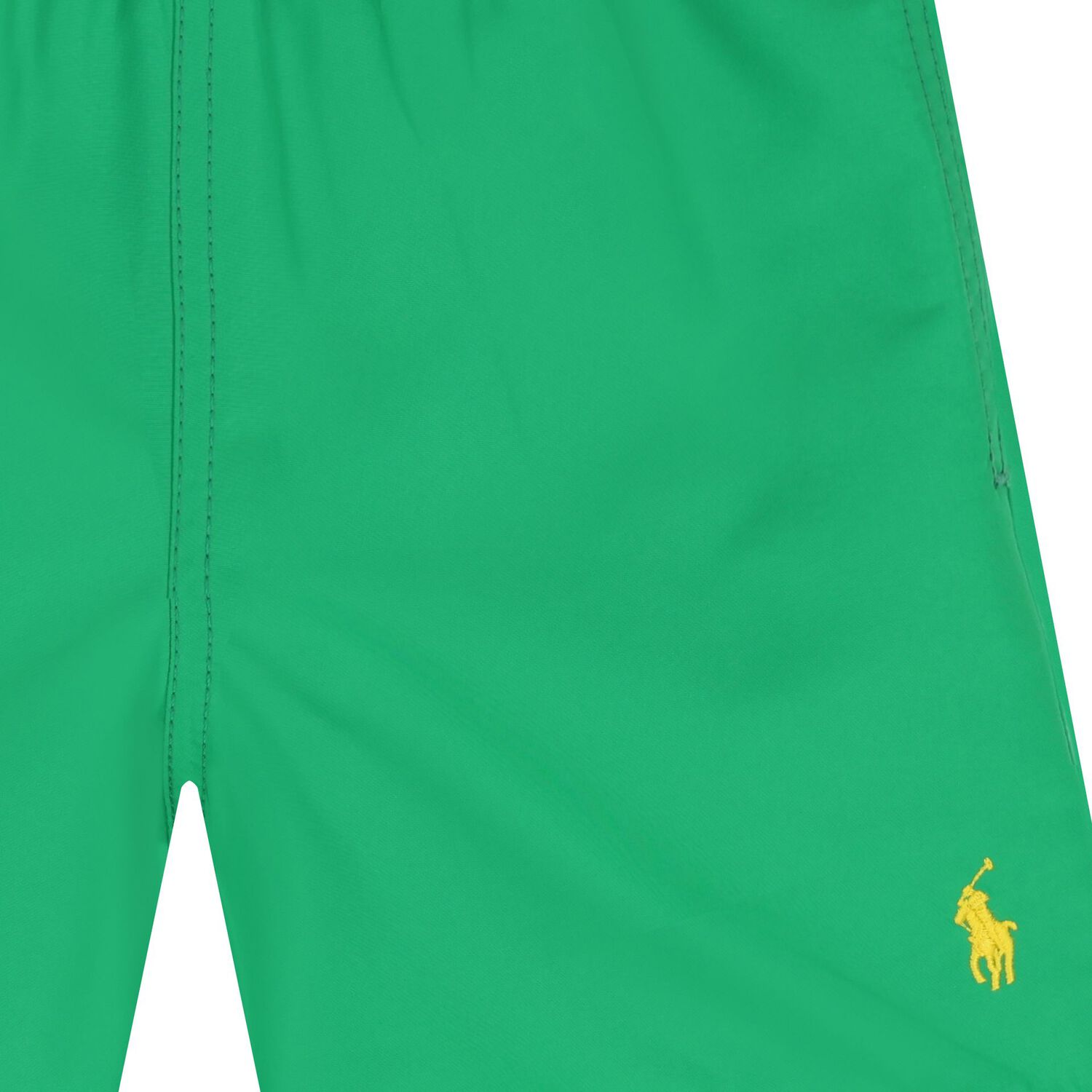 Boys Green Logo Swim Shorts, 1, hi-res