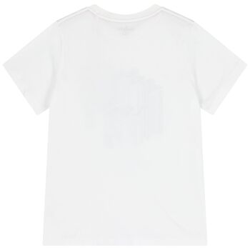 Boys White Logo T-Shirt