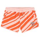 Girls Pink & Orange Shorts, 1, hi-res