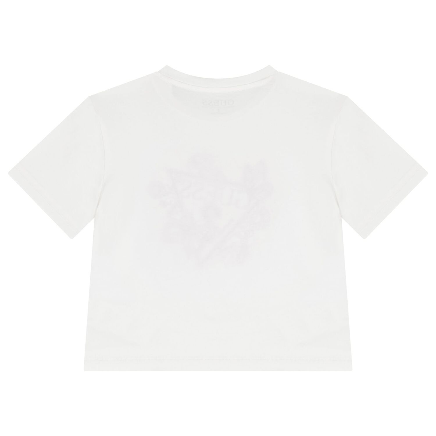 Girls White Logo Sequin T-Shirt, 1, hi-res image number null