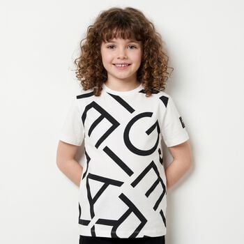 Boys White Logo T-Shirt