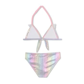 Girls Iridescent Rainbow Bikini