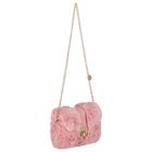 Girls Pink Faux Fur Handbag ( 21cm ), 2, hi-res