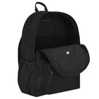 Black Logo Backpack, 1, hi-res