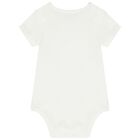 Ivory Polo Bear Bodysuits ( 2 Pack ) , 1, hi-res