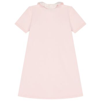 Girls Pink Logo Dress