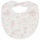 Baby Girls White & Pink Swan Babygrow Gift Set , 1, hi-res