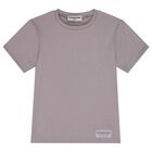Beige Logo Softskin T-Shirt, 3, hi-res