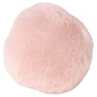 Baby Girls Pink & Ivory Pom Pom Blanket, 4, hi-res