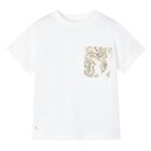 Boys White T-Shirt, 1, hi-res