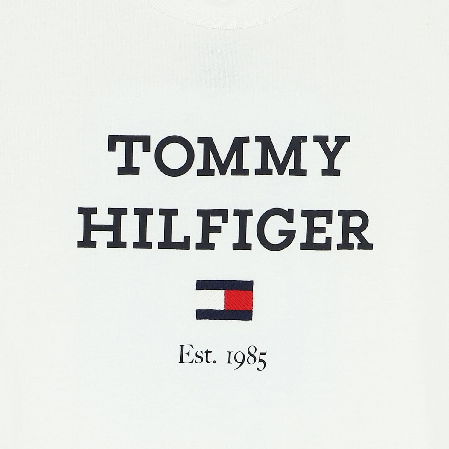 Boys White  Logo T-Shirt, 4, hi-res image number null