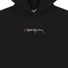 Girls Black Logo Hooded Top, 1, hi-res