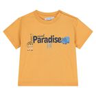 Younger Boys White, Orange & Blue Shorts Set, 2, hi-res