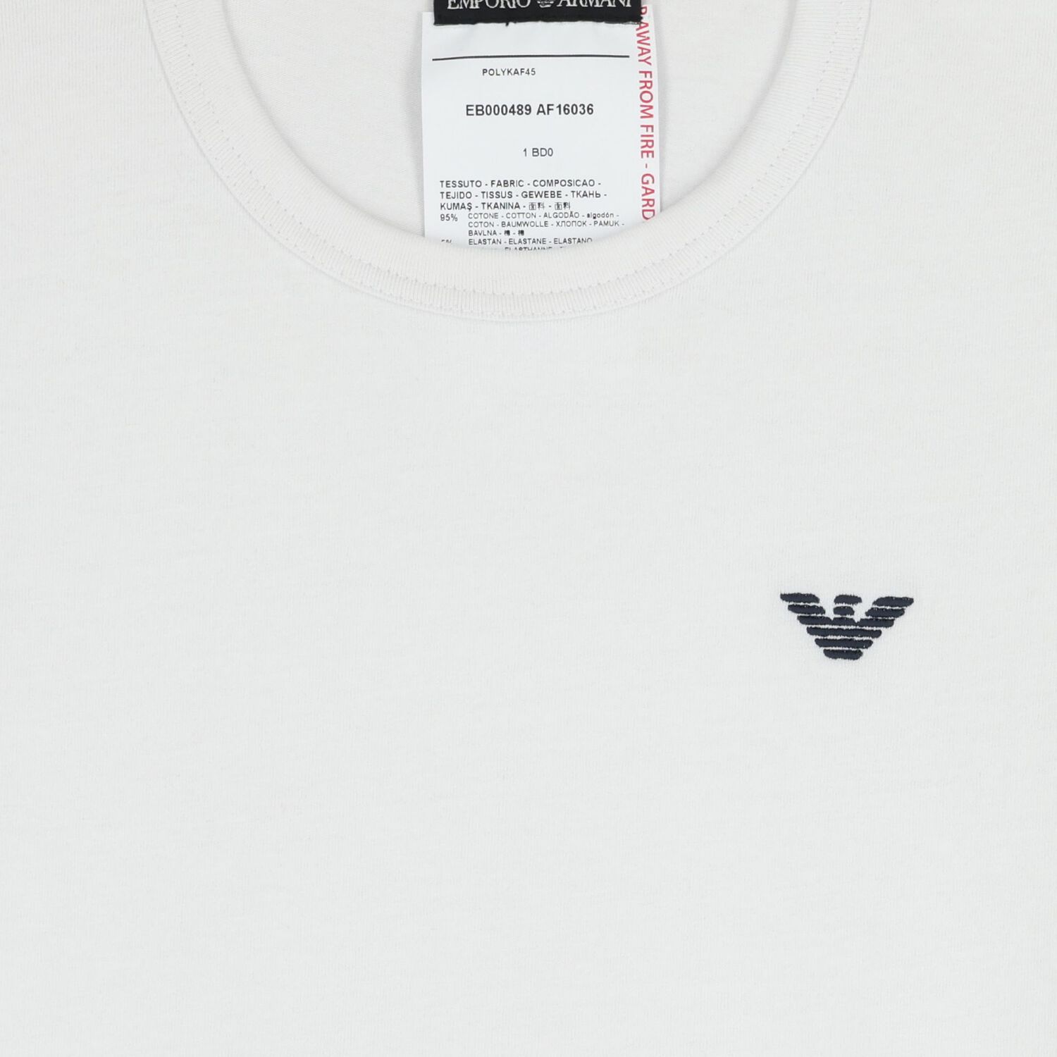 Boys White & Navy Blue T-Shirts ( 2-Pack ), 1, hi-res