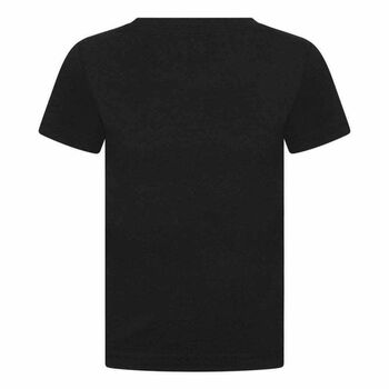 Boys Black Logo Top