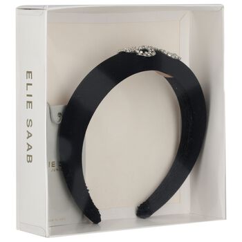 Girls Black Padded Headband