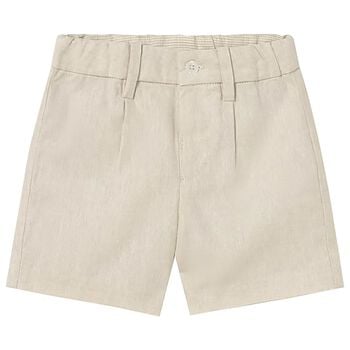Younger Boys Beige Shorts