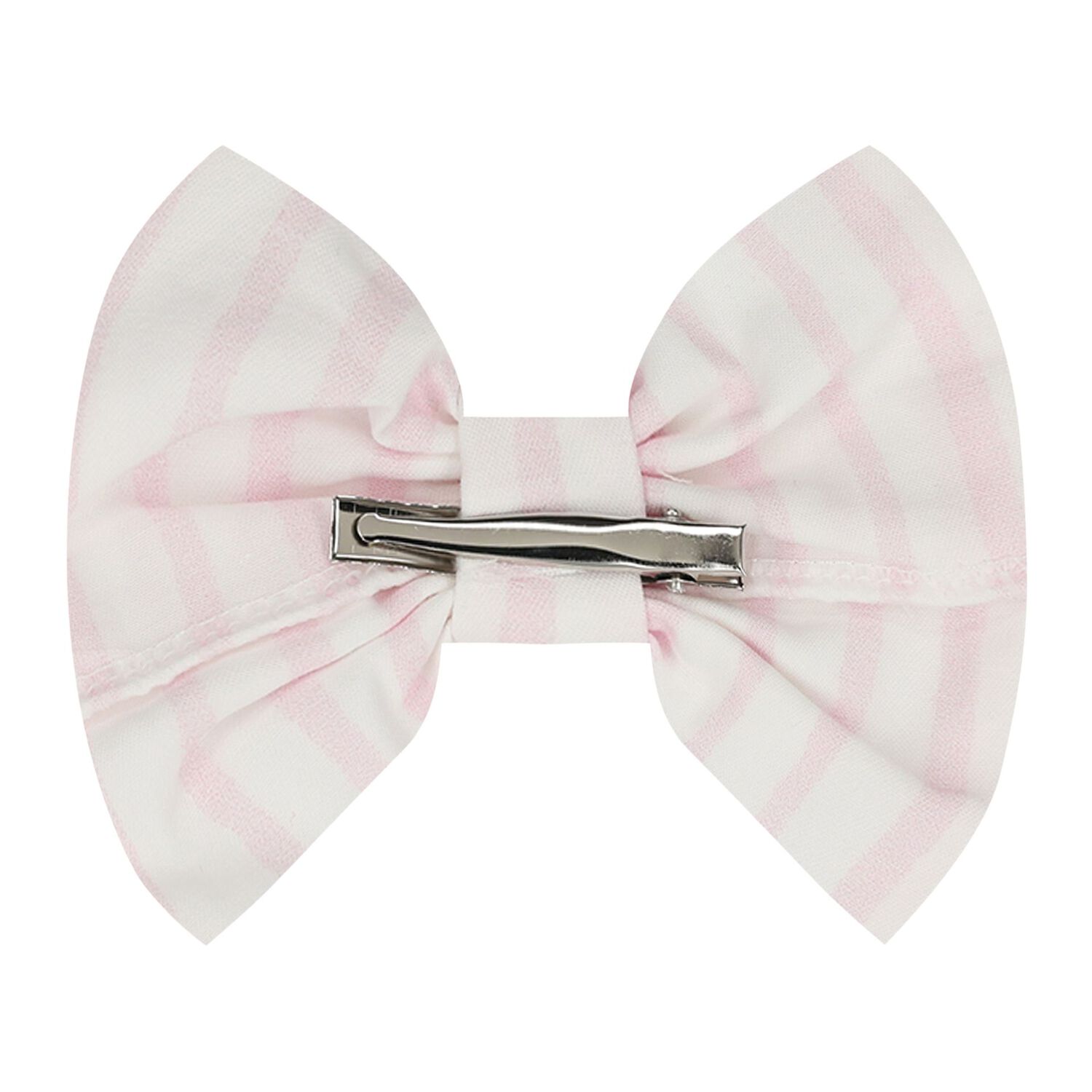 Girls Pink & White Stripe Dress Set, 1, hi-res