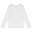 Girls White & Black Tulle Skirt Set, 1, hi-res