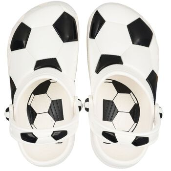 Boys Classic Soccer Ball Clogs Sandals