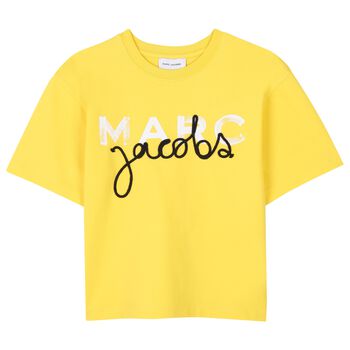 Boys Yellow Logo T-Shirt