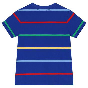 Boys Multi-Coloured Logo T-Shirt