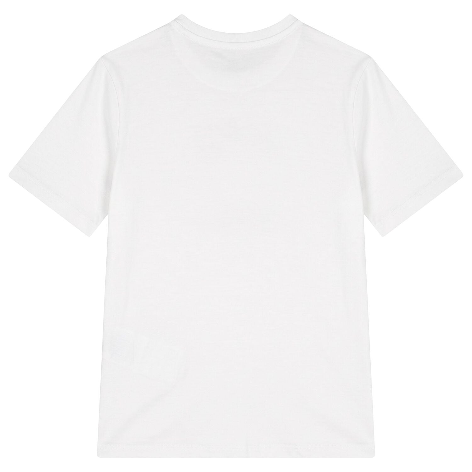 Boys White Teddy Bear T-Shirt, 2, hi-res