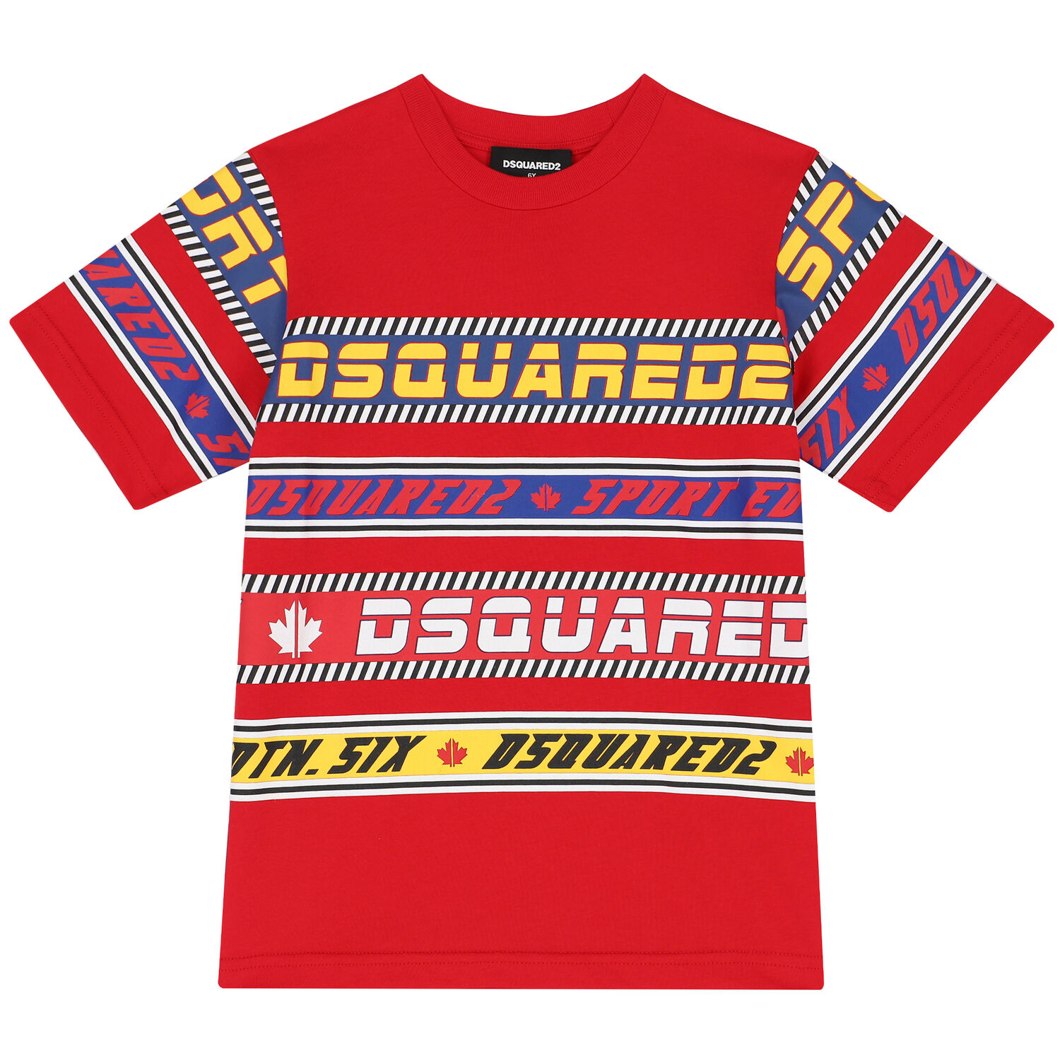 Boys Red Logo T-Shirt, 1, hi-res image number null