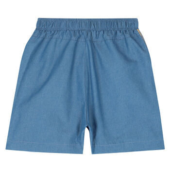 Boys Blue Logo Shorts