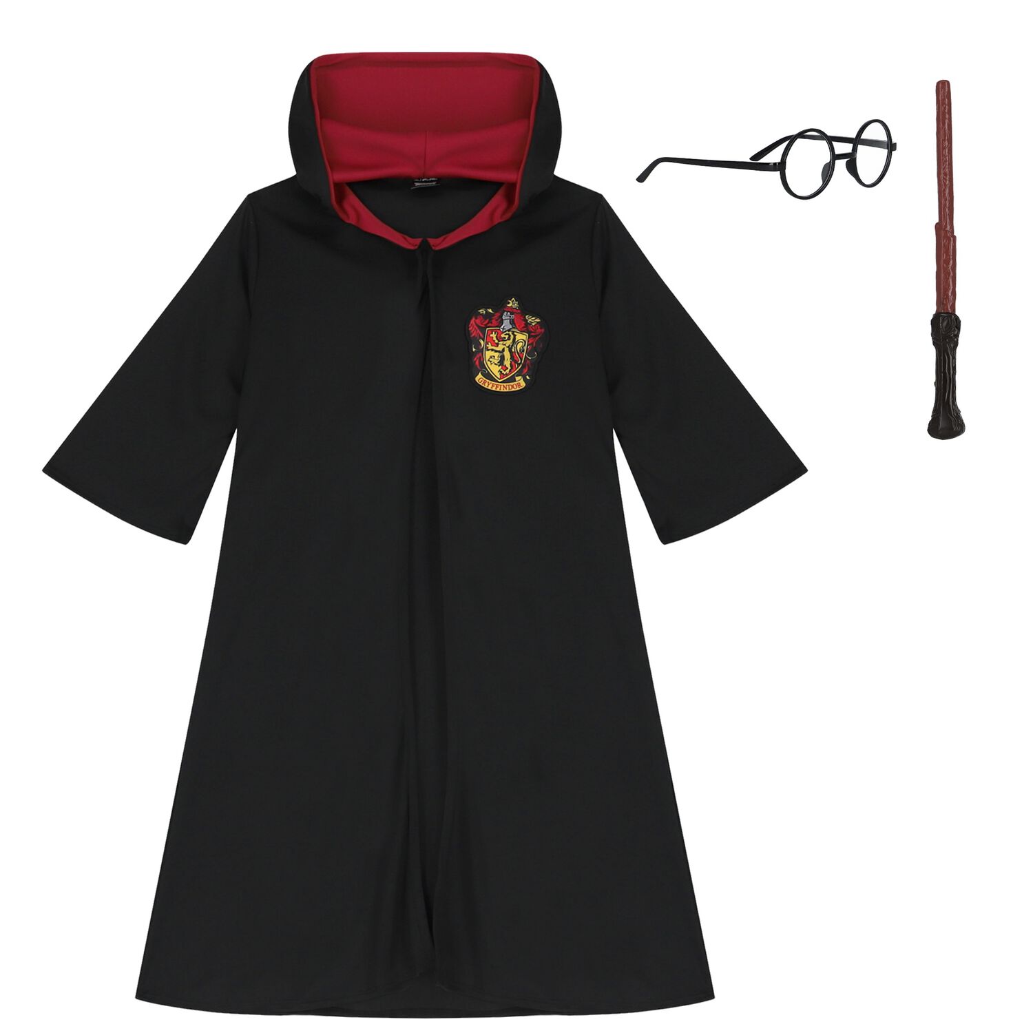Boys Black Harry Potter Costume, 1, hi-res image number null