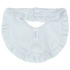 Baby Boys Blue Teddy Bear Bib, 1, hi-res