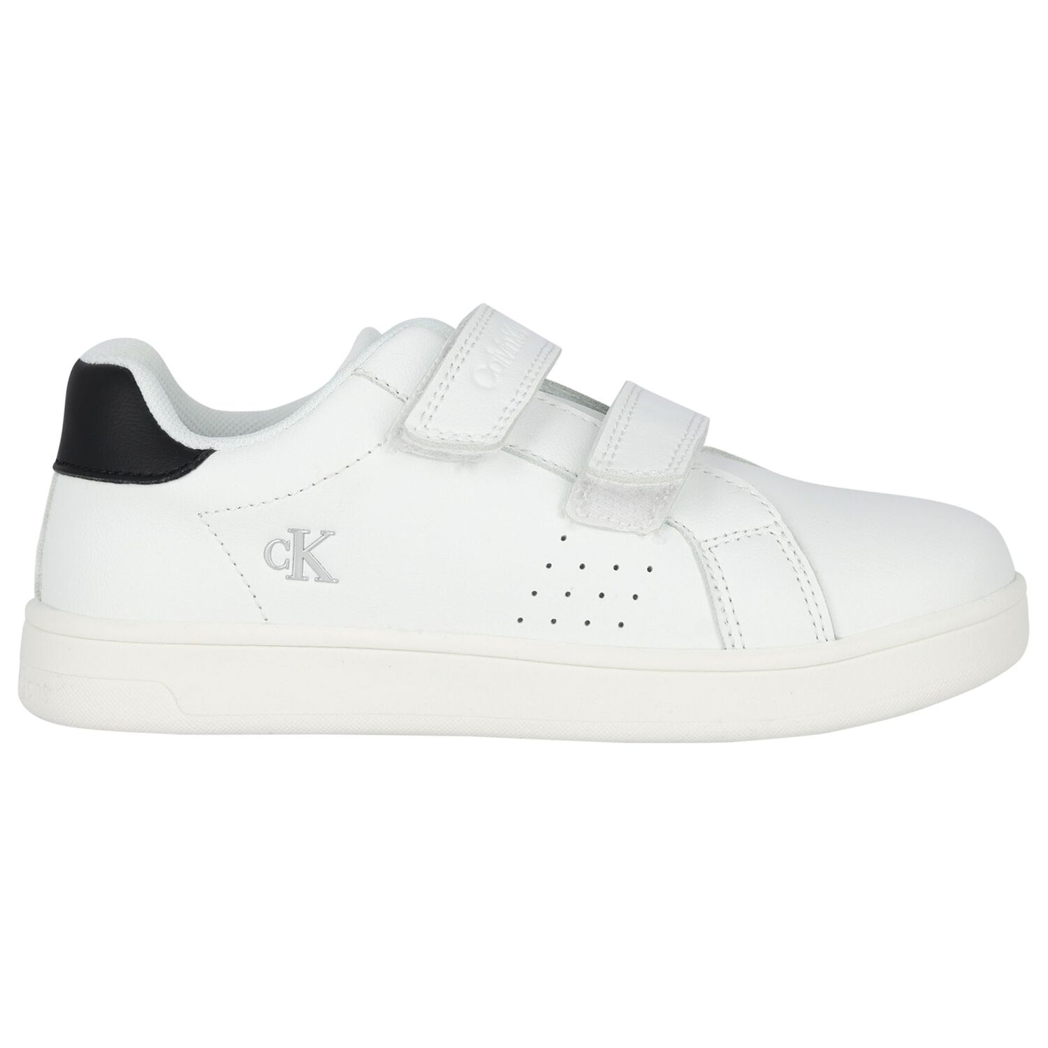 White Logo Trainers, 1, hi-res