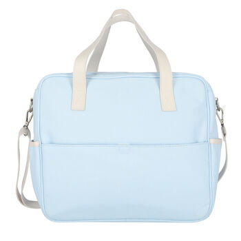 Baby Blue Logo Changing Bag
