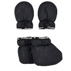 Black Logo Snowsuit, 1, hi-res