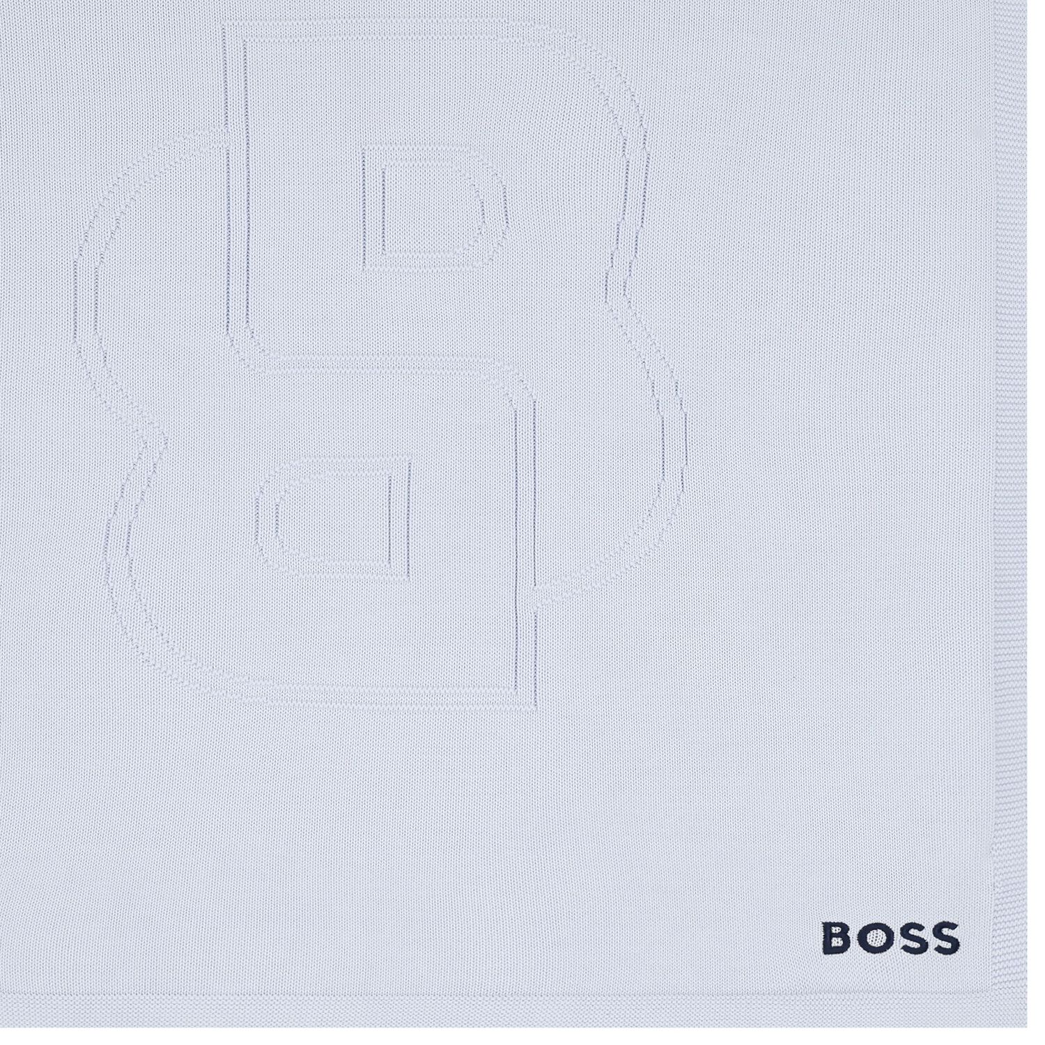 بطانية أولاد بالشعار باللون الأزرق , 2, hi-res image number null