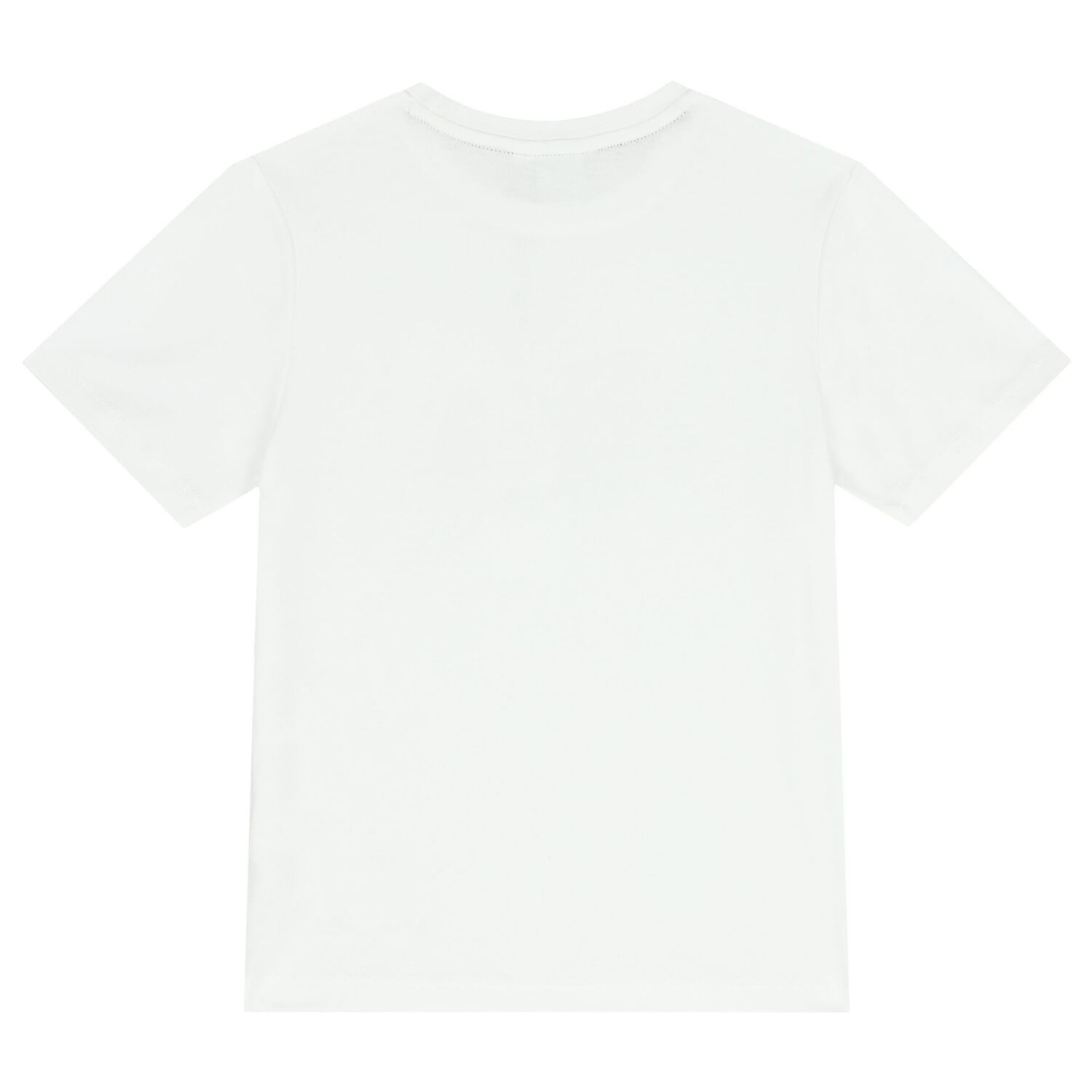 Boys White & Blue Logo Shorts Set, 1, hi-res