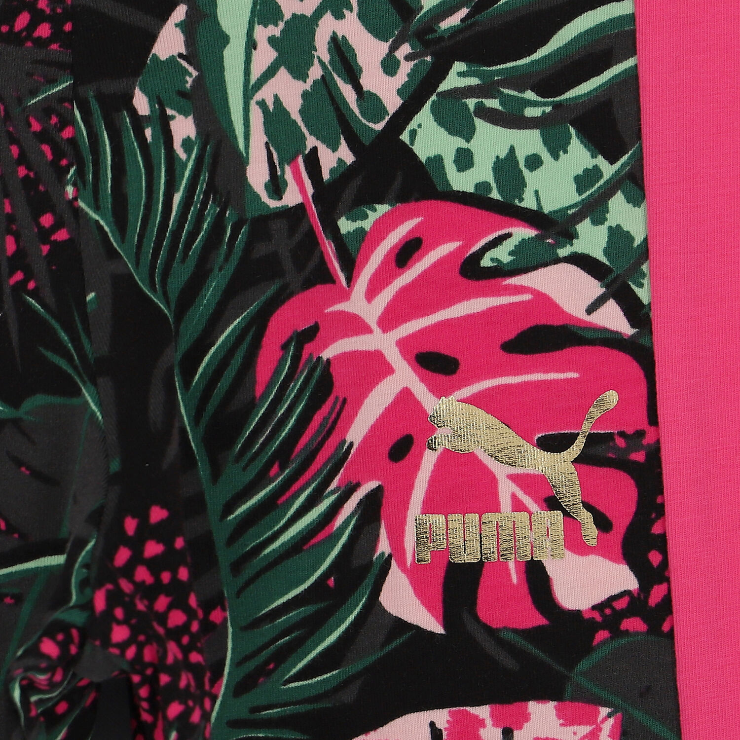 Girls Green, Black & Pink Leggings, 1, hi-res image number null