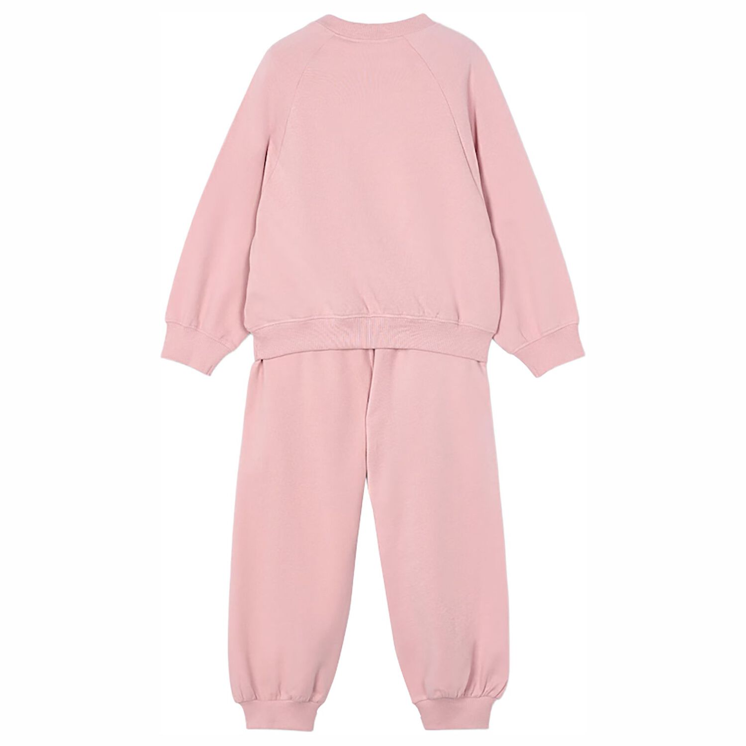 Girls Pink Strawberry Tracksuit, 1, hi-res