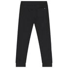 Boys Black Logo Joggers, 1, hi-res