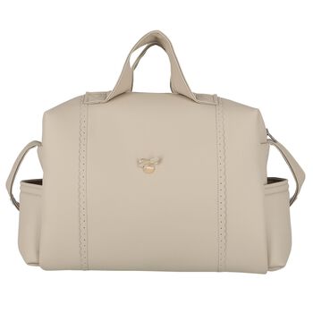 Beige Baby Changing Bag