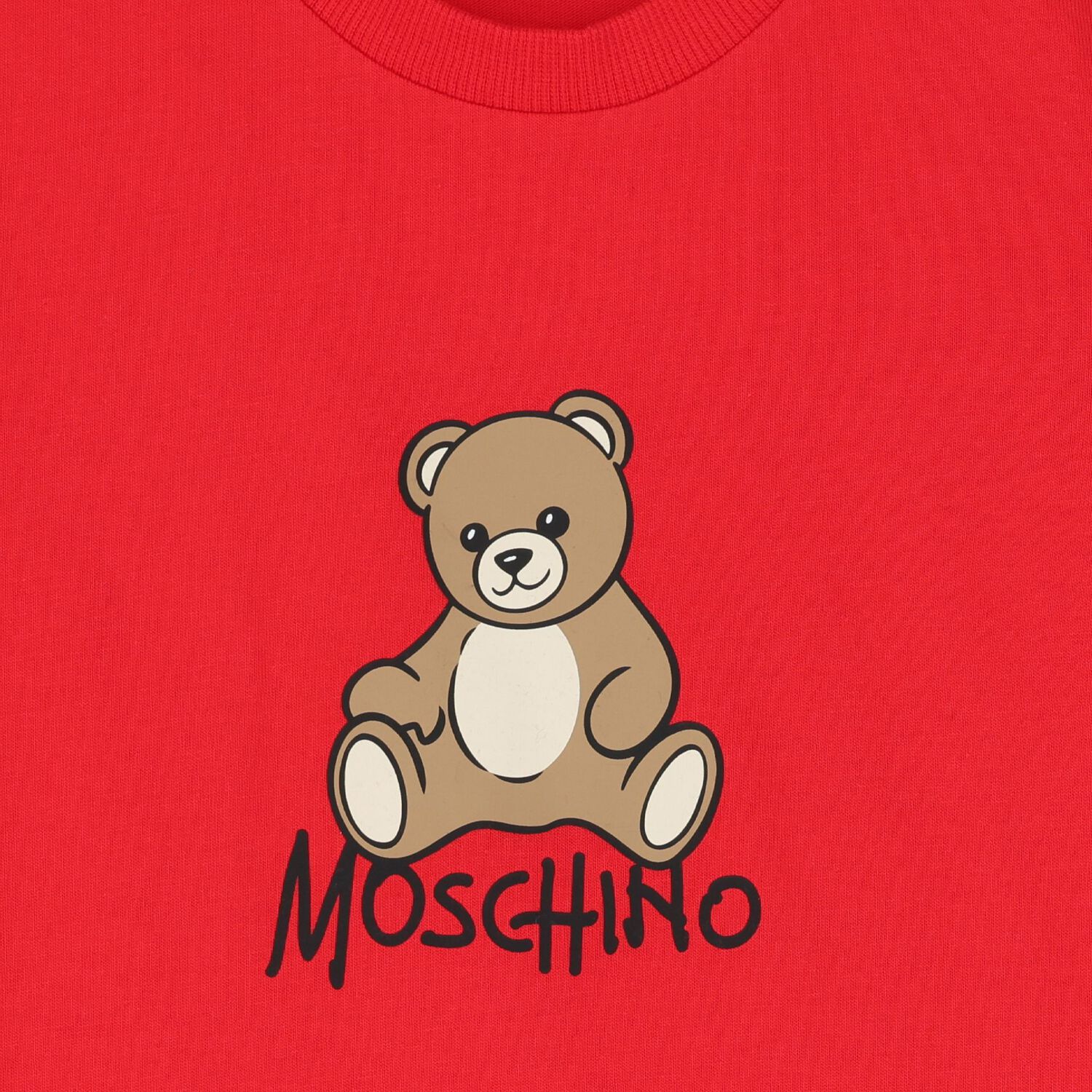 Red Teddy Bear Logo T-Shirt, 2, hi-res
