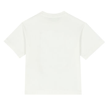 Boys Ivory Logo T-Shirt